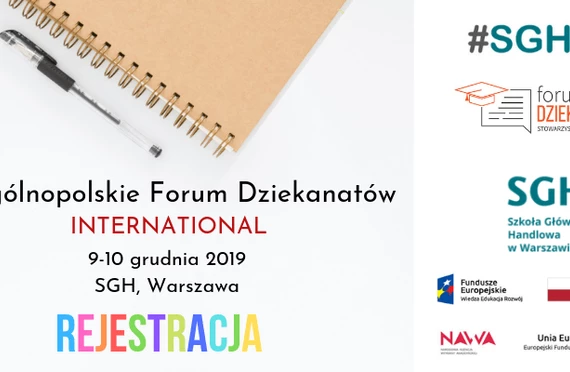 Zakończona rejestracja: III ogólnopolskie Forum Dziekanatów – International