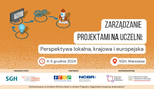 Seminarium: Zarządzanie projektami: perspektywa lokalna, krajowa i europejska, 4-5.12.2024 @SGH