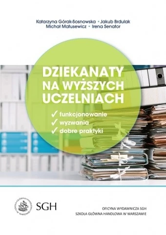 Książka: Dziekanaty na wyższych uczelniach