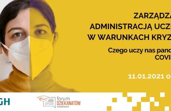 Seminarium: Zarządzanie administracją uczelni w warunkach kryzysu. Czego uczy nas pandemia Covid-19?