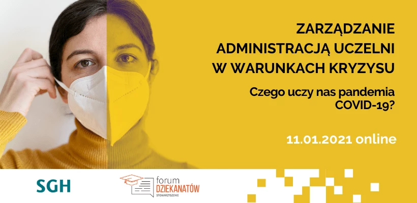 Seminarium: Zarządzanie administracją uczelni w warunkach kryzysu. Czego uczy nas pandemia Covid-19?