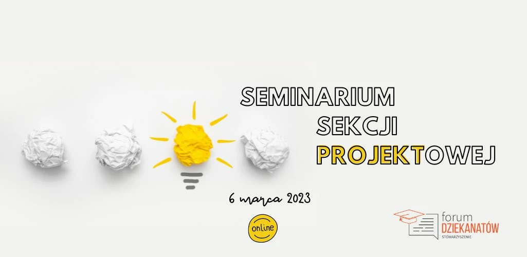 Seminarium Sekcji Projektowej 6.03.2023